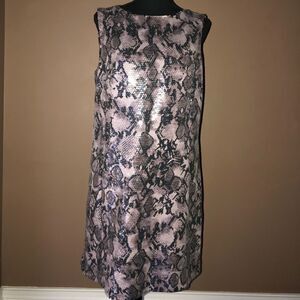 Suzi Chin Embellished Sequins Dress